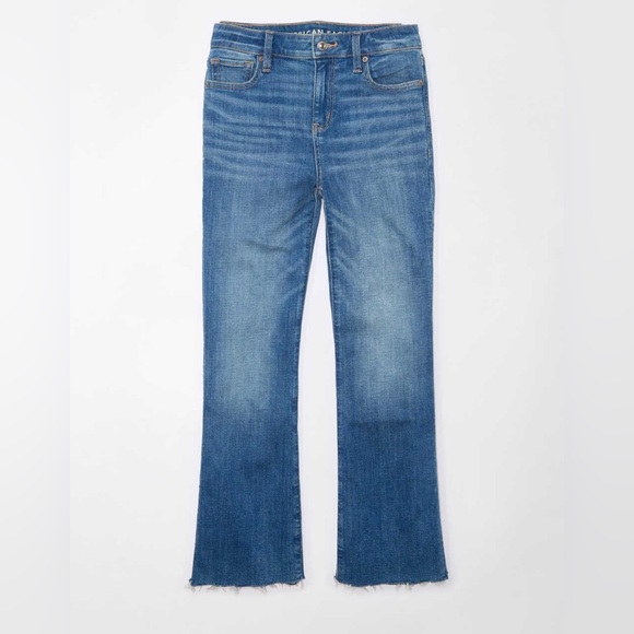 American Eagle Outfitters Denim - NWT American Eagle Next Level High-Waisted Kick Boot Crop Jeans Size 2 Short